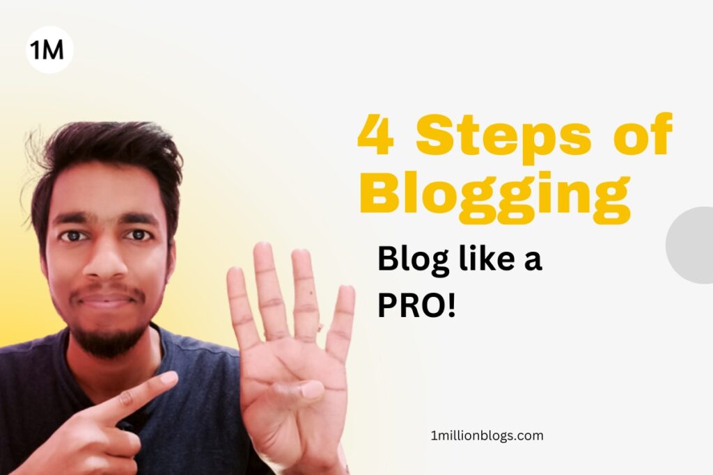 4 Fundamental Blogging Steps: Blog Like a PRO!