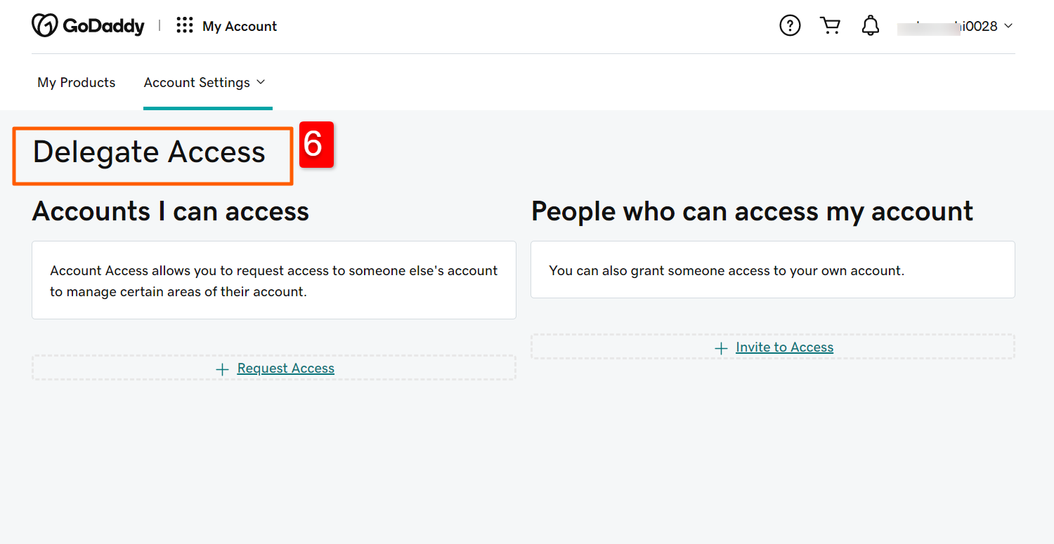 Delegate Access: Give access to your team members