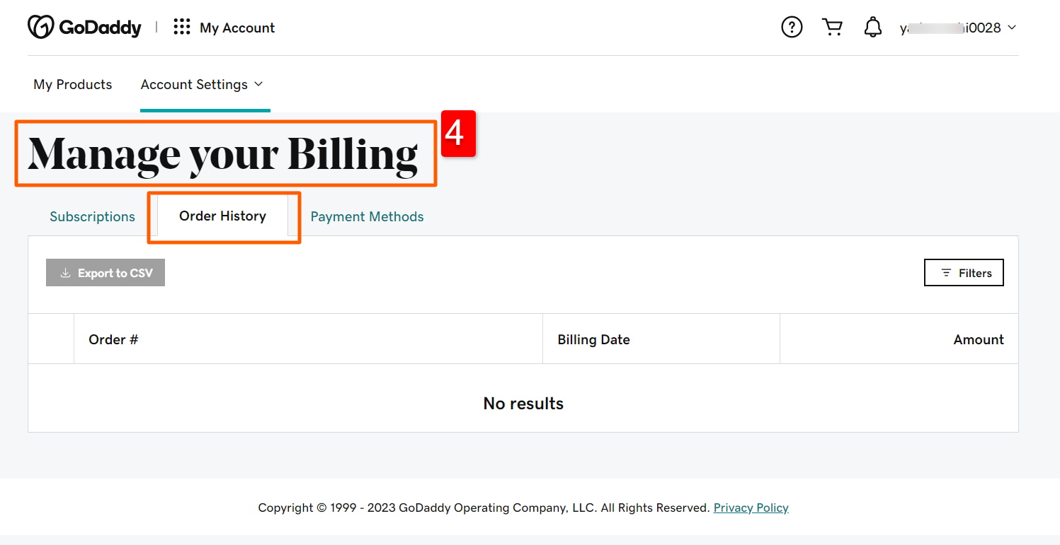 Order History: View list of  purchased product timeline
