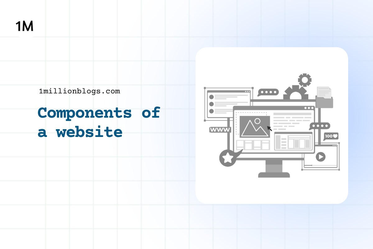 27+ Components of a Website (Pick The Ones That You Need in Your Blog)