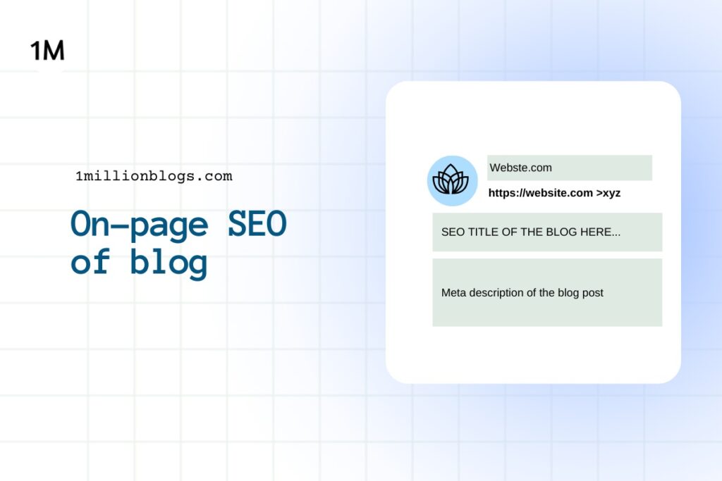 featured image of on-page seo article